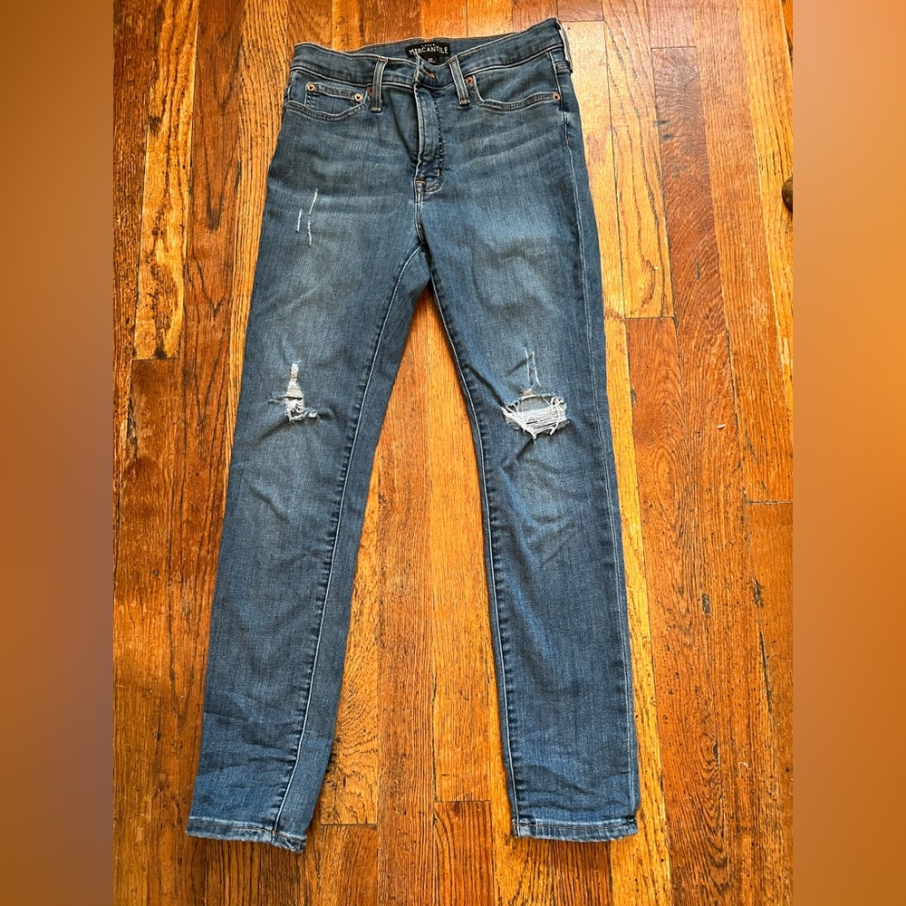 High Rise J. Crew Denim Skinny’s